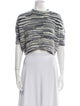 See by Chloé Striped Mock Neck Sweater
