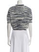 See by Chloé Striped Mock Neck Sweater
