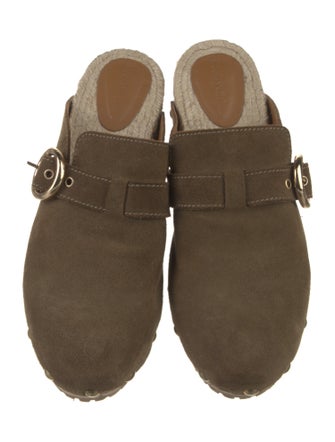 See by Chloé Suede Studded Accents Mules