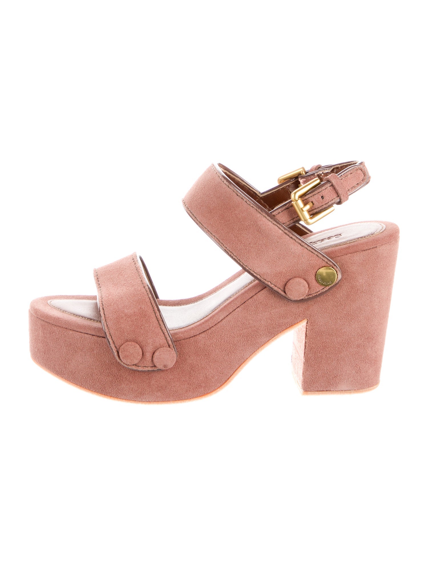 See by Chloé Suede Slingback Sandals