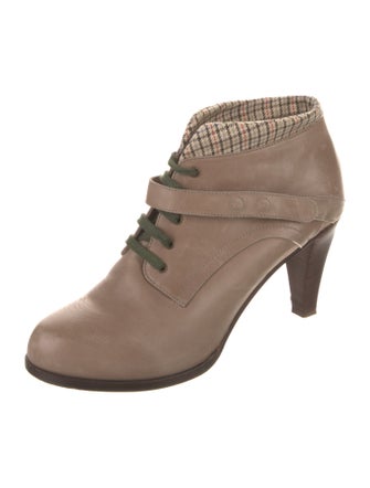 See by Chloé Leather Lace-Up Boots