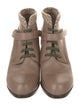 See by Chloé Leather Lace-Up Boots