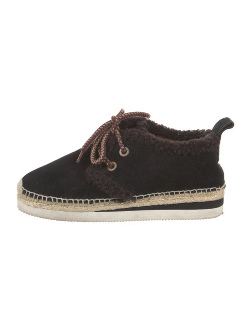 See by Chloé Suede Printed Espadrille Sneakers