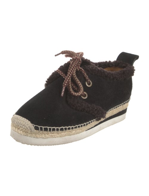 See by Chloé Suede Printed Espadrille Sneakers