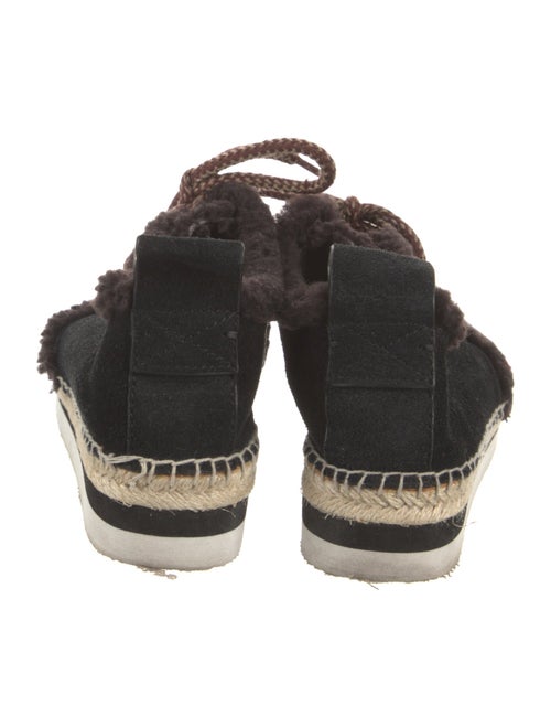 See by Chloé Suede Printed Espadrille Sneakers