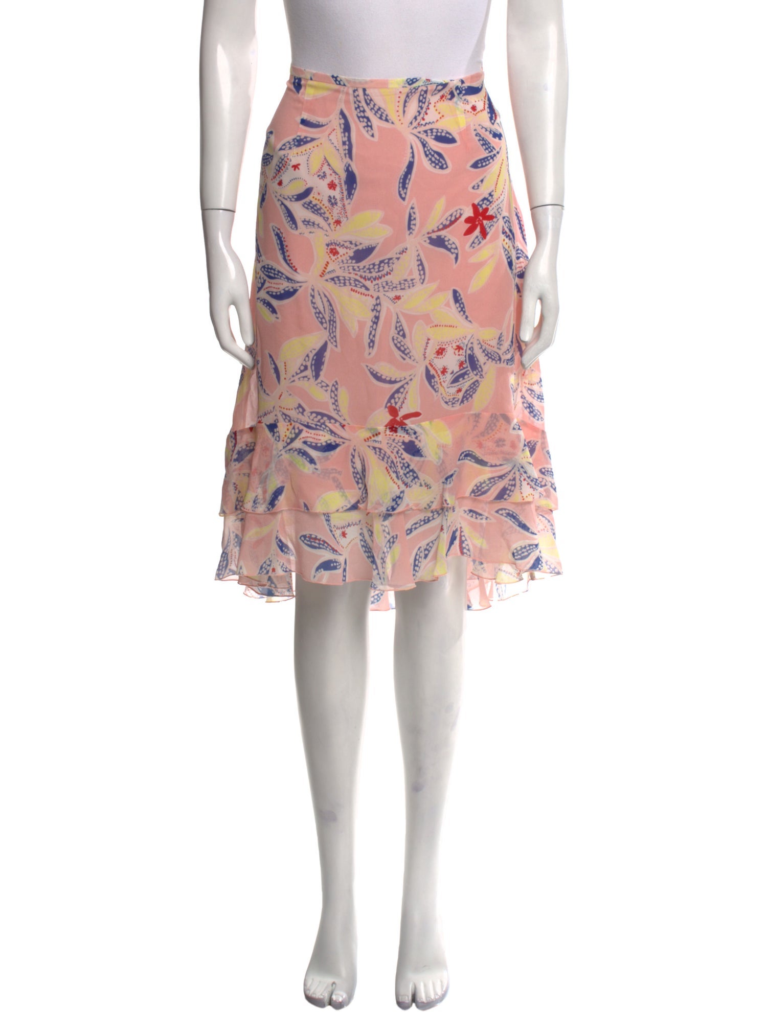 See by Chloé Silk Knee-Length Skirt