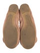 See by Chloé Leather Bow Accents Ballet Flats