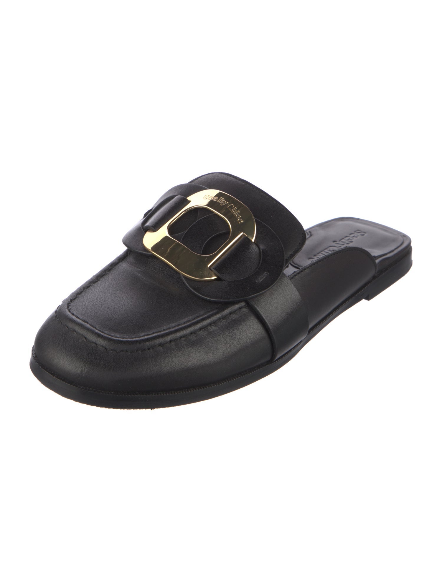 See by Chloé Leather Mules