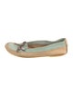 See by Chloé Suede Whipstitch Trim Flats