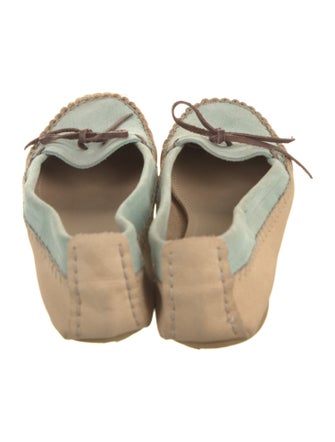 See by Chloé Suede Whipstitch Trim Flats