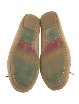 See by Chloé Suede Whipstitch Trim Flats