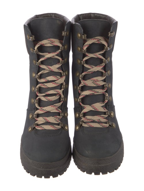 See by Chloé Suede Combat Boots