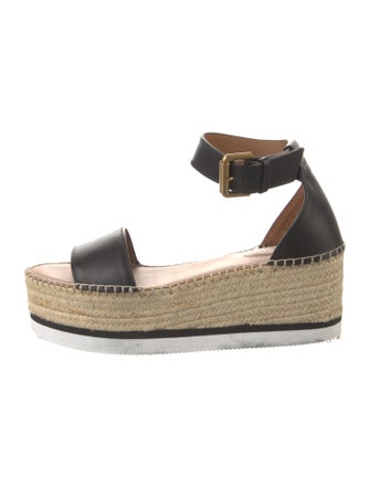 See by Chloé Leather Espadrilles