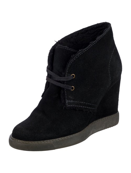 See by Chloé Suede Lace-Up Boots