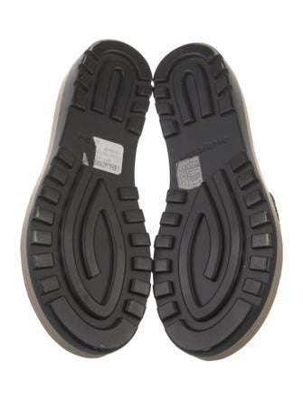 See by Chloé Leather Glitter Accents Slides