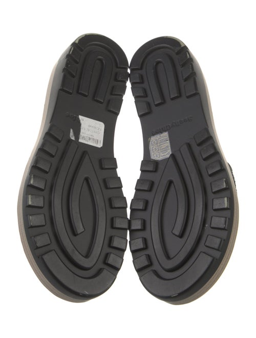 See by Chloé Leather Glitter Accents Slides