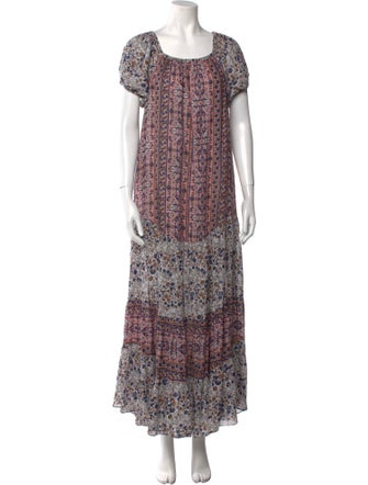 See by Chloé Floral Print Long Dress