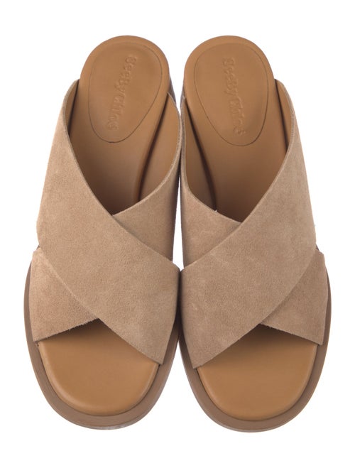 See by Chloé Suede Slides