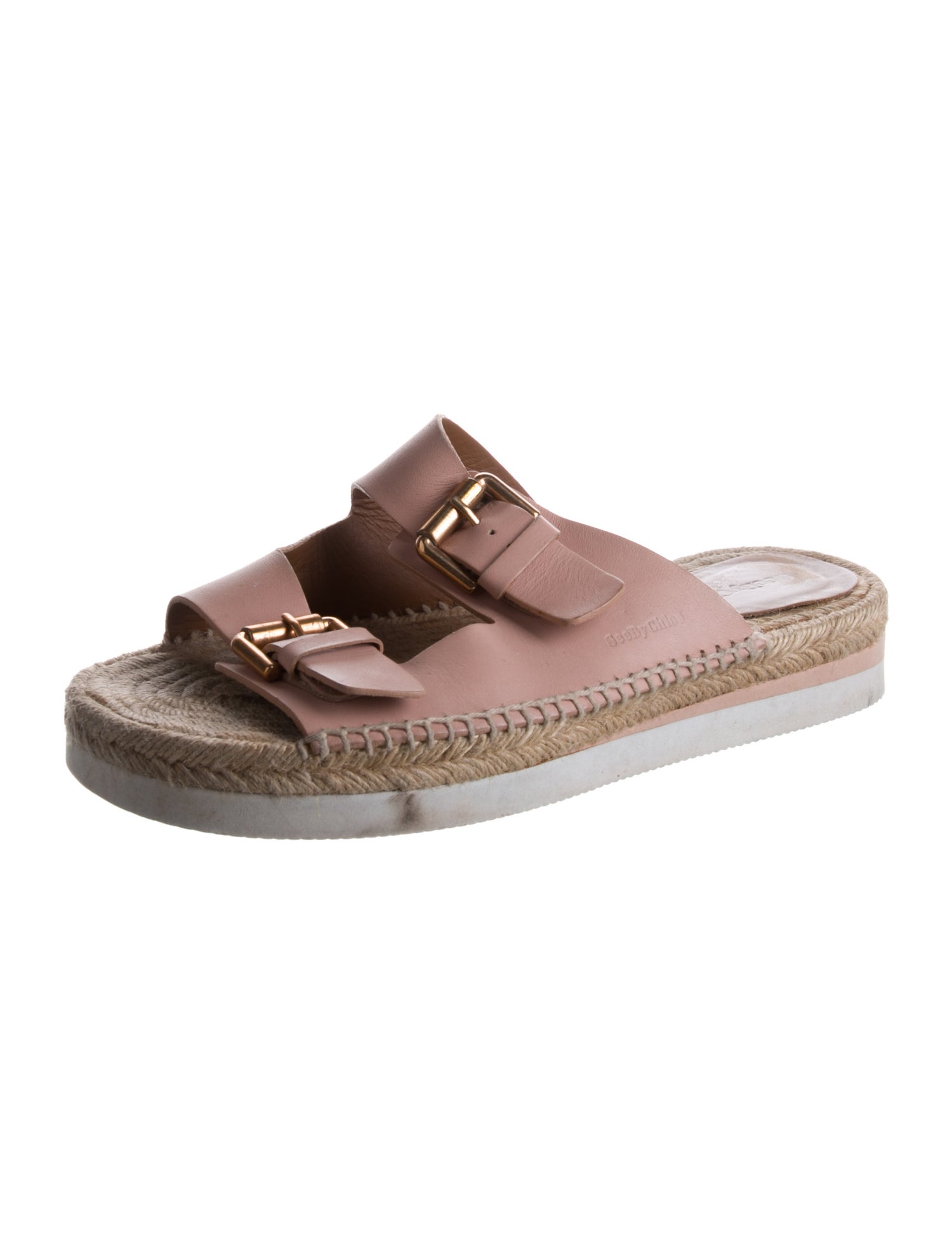 See by Chloé Leather Espadrilles