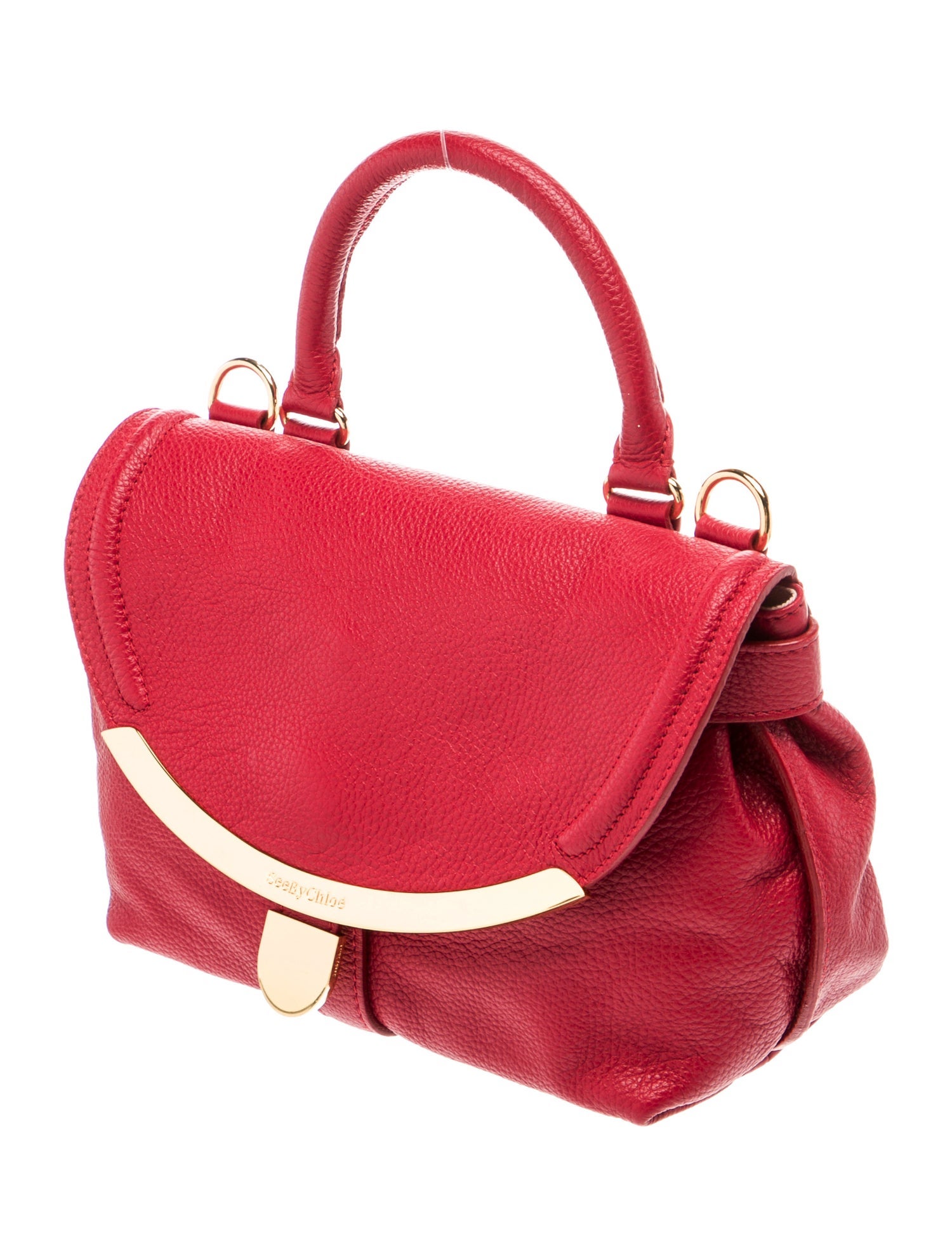 See by Chloé Leather Top Handle Bag w/ Tags