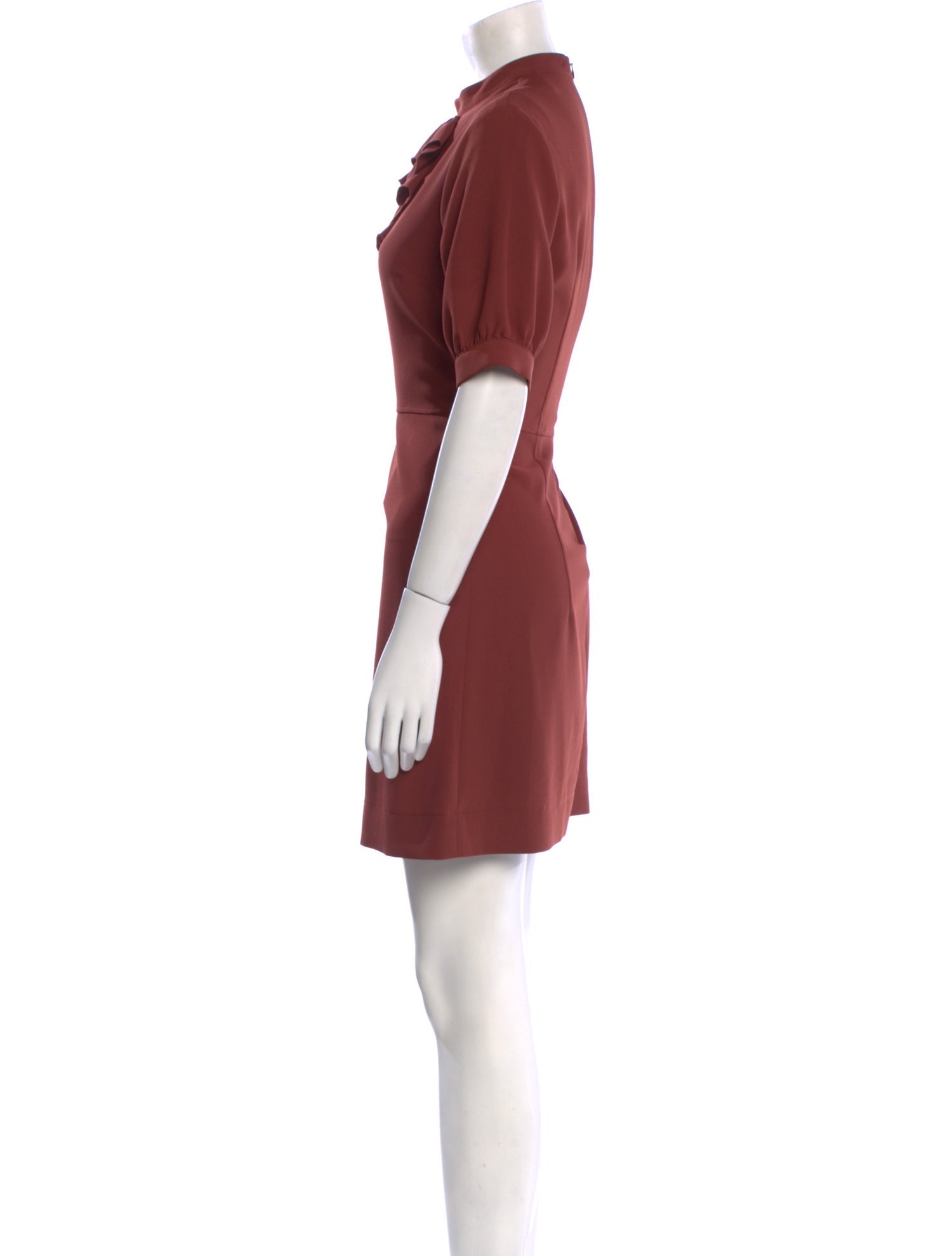 See by Chloé Mock Neck Mini Dress