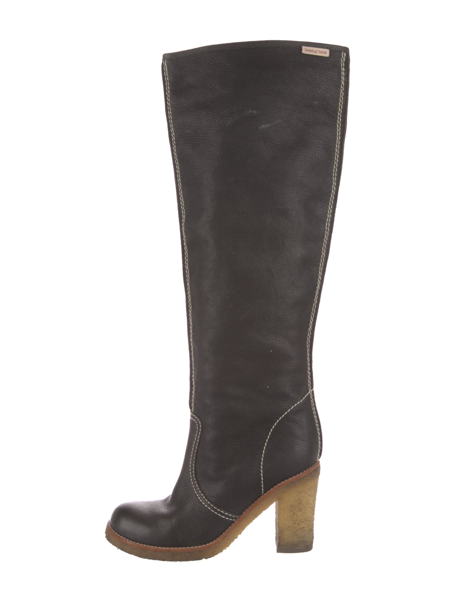 See by Chloé Suede Lace-Up Boots