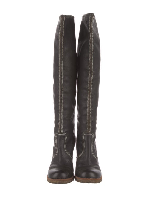 See by Chloé Suede Lace-Up Boots