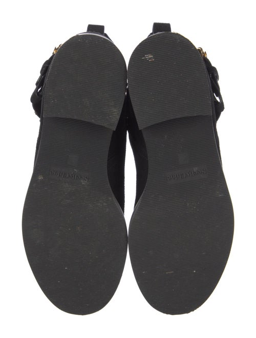 See by Chloé Suede Studded Accents Moto Boots