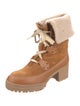See by Chloé Leather Lace-Up Boots