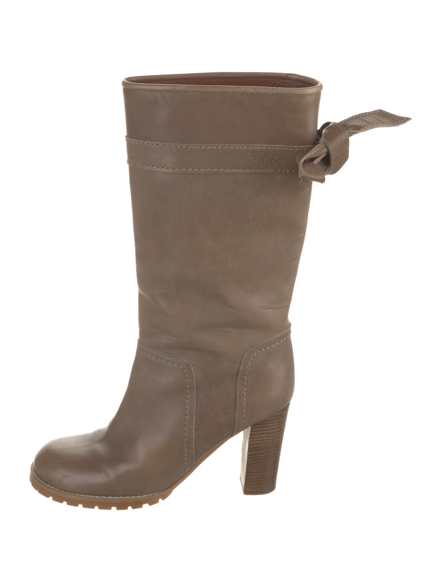 See by Chloé Leather Boots