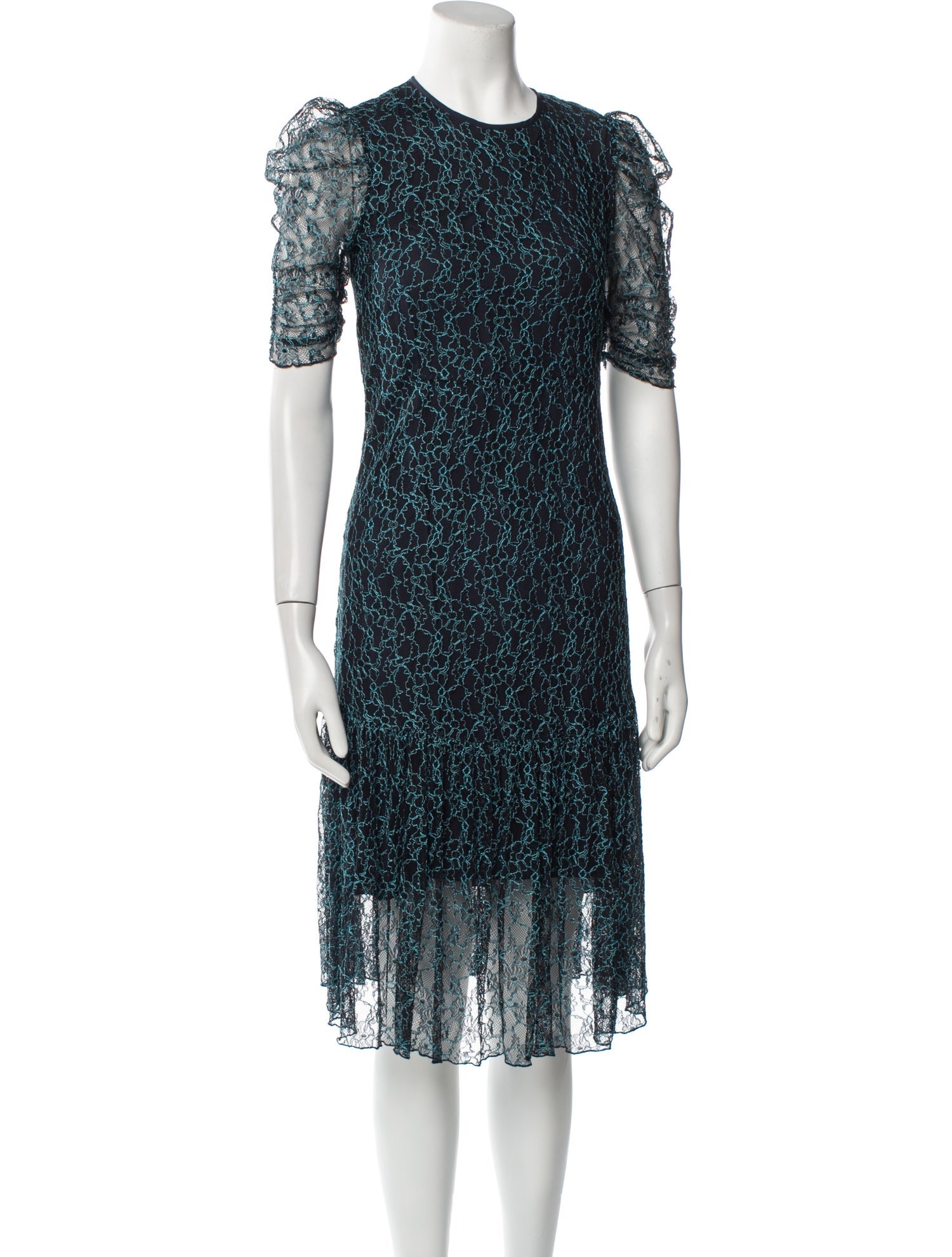 See by Chloé Printed Midi Length Dress