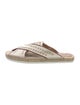 See by Chloé Leather Studded Accents Flip Flops