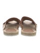 See by Chloé Leather Studded Accents Flip Flops