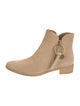 See by Chloé Suede Moto Boots