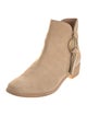 See by Chloé Suede Moto Boots