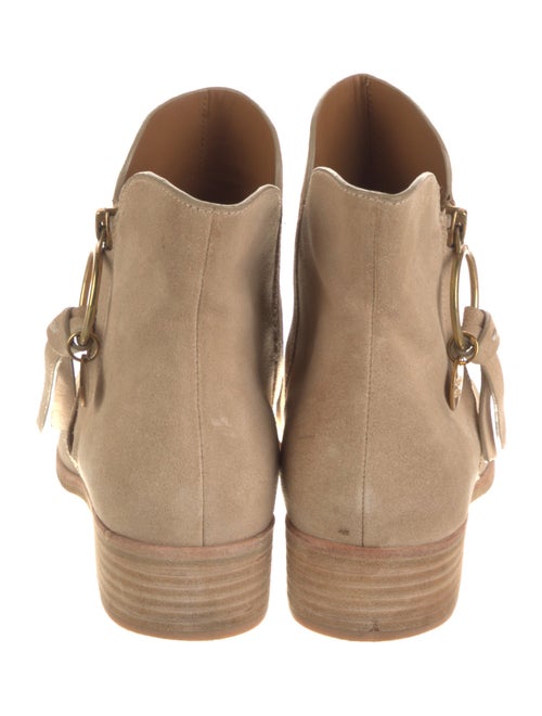 See by Chloé Suede Moto Boots