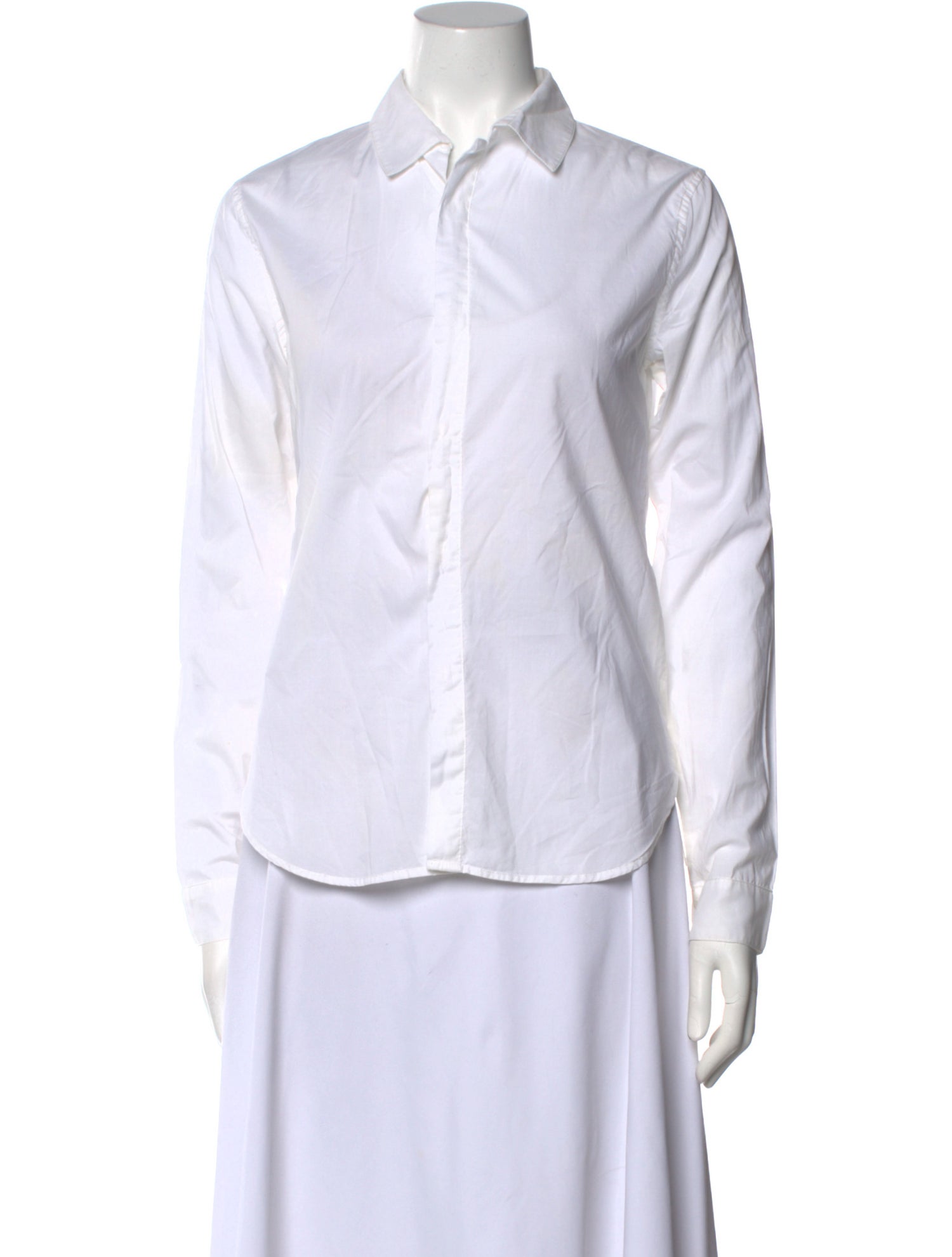 See by Chloé Long Sleeve Button-Up Top