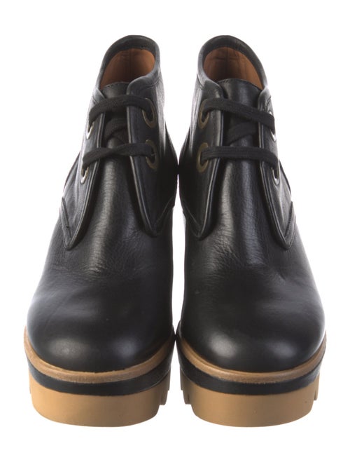 See by Chloé Leather Lace-Up Boots