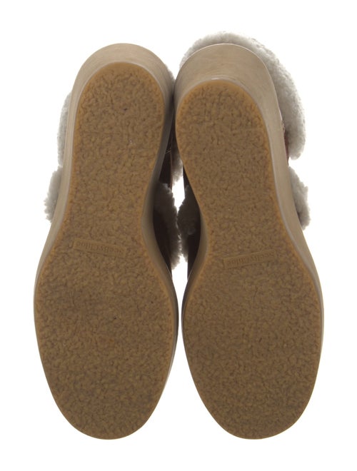 See by Chloé Suede Printed Lace-Up Boots