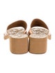 See by Chloé Leather Printed Slides