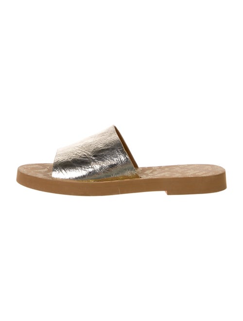 See by Chloé Patent Leather Slides