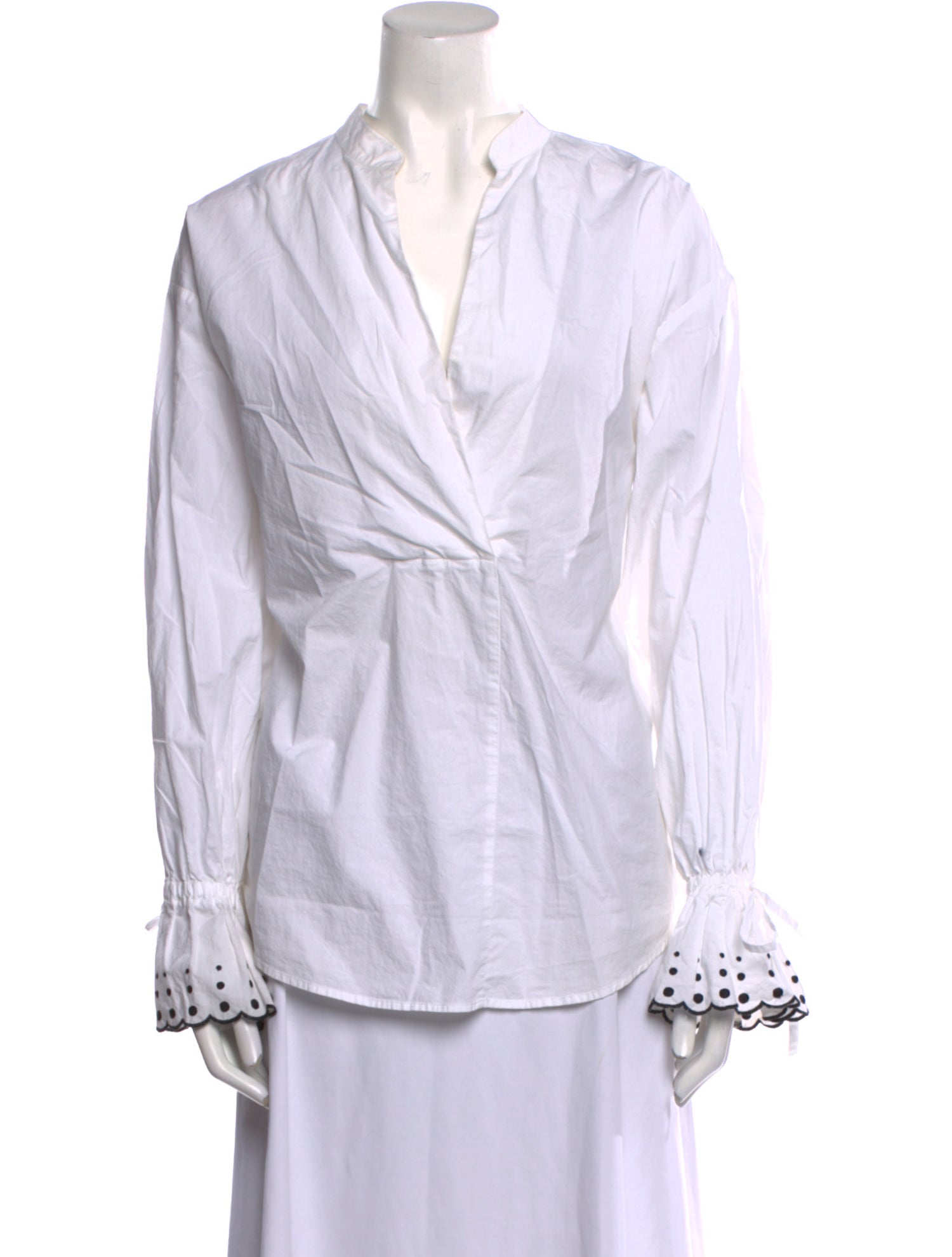 See by Chloé V-Neck Long Sleeve Top