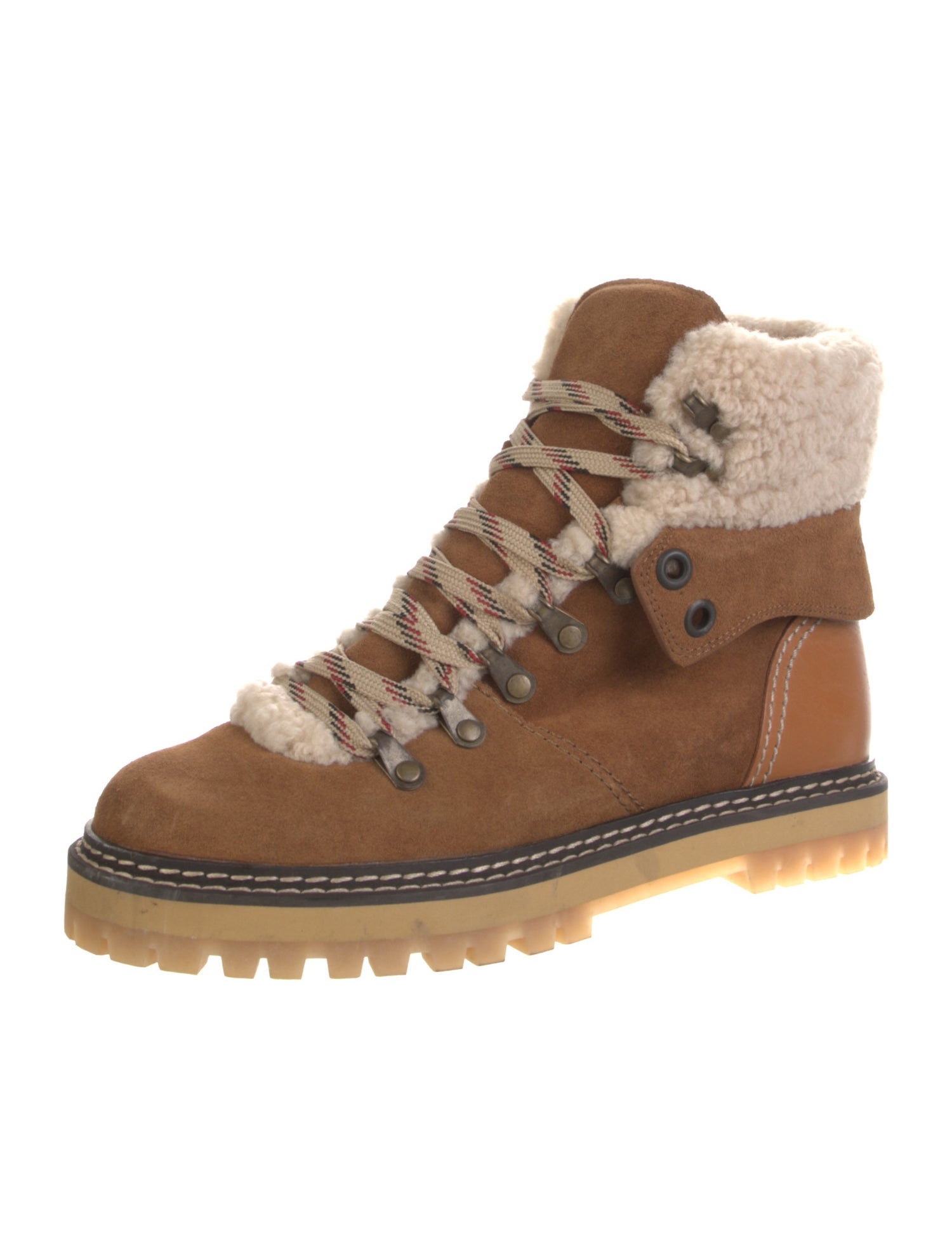 See by Chloé Suede Hiking Boots