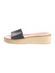 See by Chloé Leather Slides