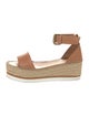 See by Chloé Leather Braided Accents Espadrilles