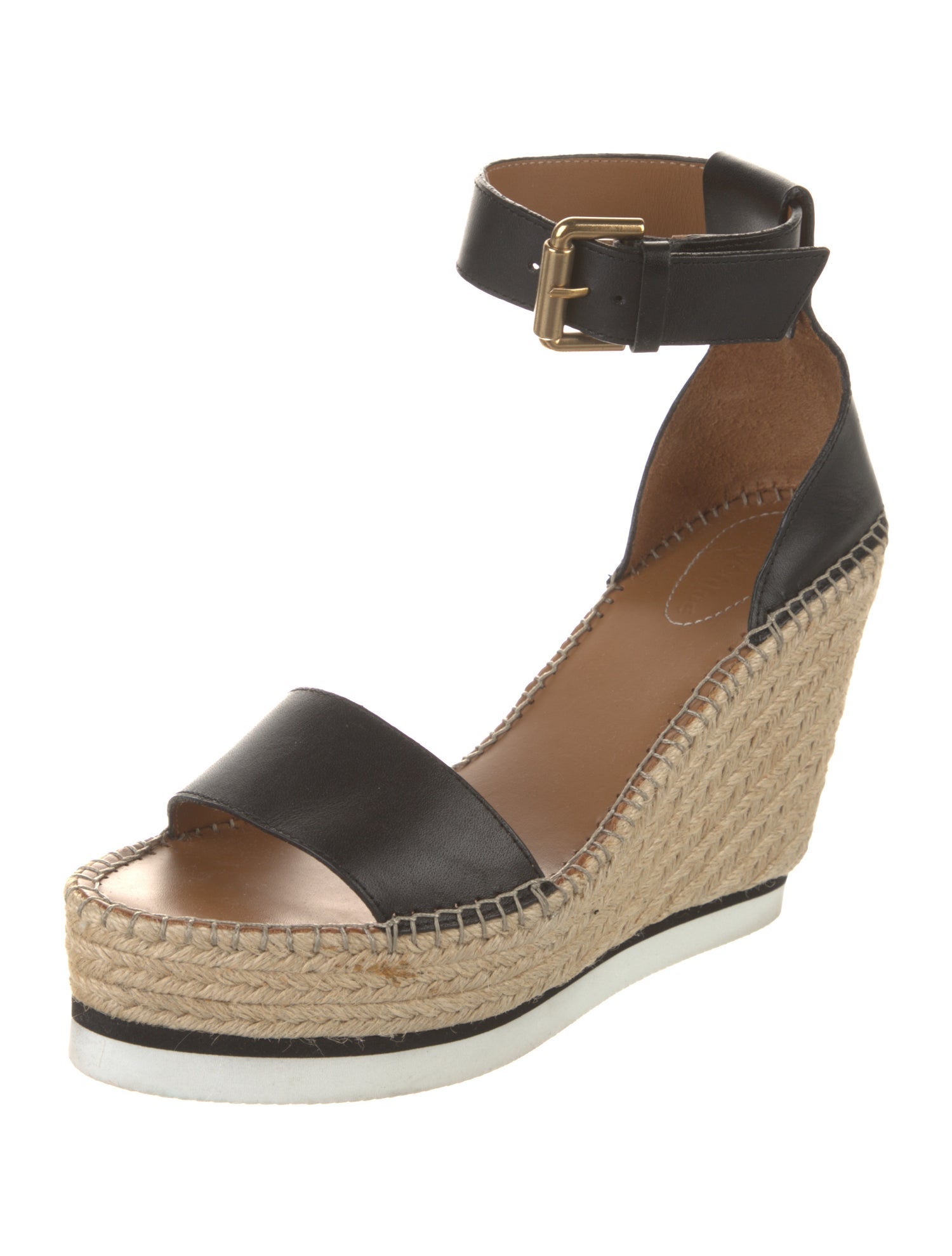 See by Chloé Leather Espadrilles