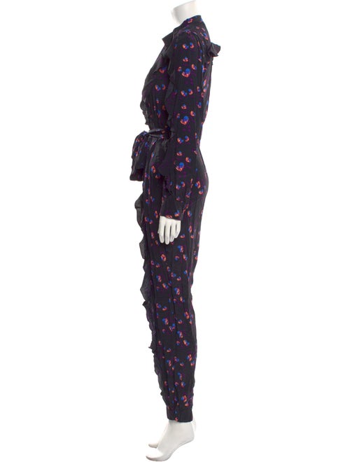 See by Chloé Printed Mock Neck Jumpsuit
