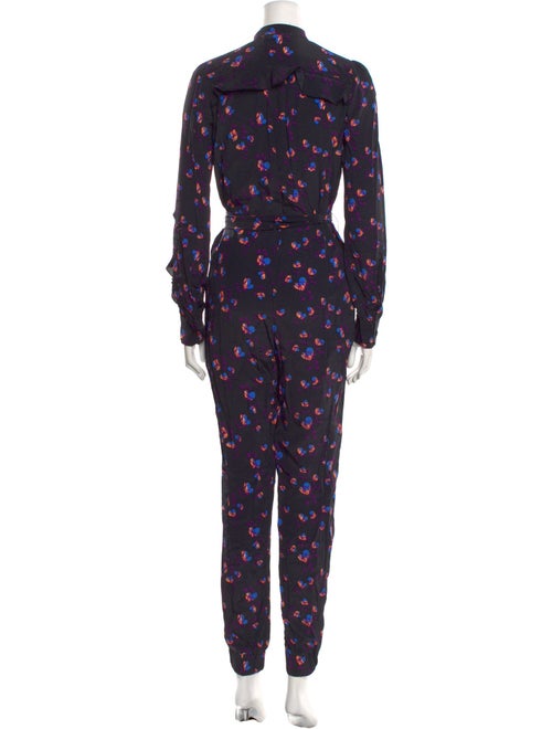 See by Chloé Printed Mock Neck Jumpsuit