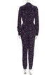 See by Chloé Printed Mock Neck Jumpsuit