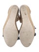 See by Chloé Denim Raw-Edge Trim Espadrilles